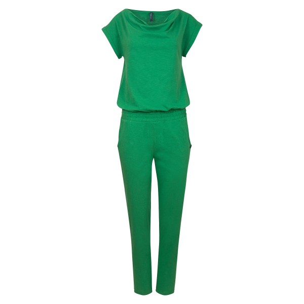 Jumpsuit Overall Hosenanzug Grün Bio Baumwolle Tranquillo Mila Größe S 36